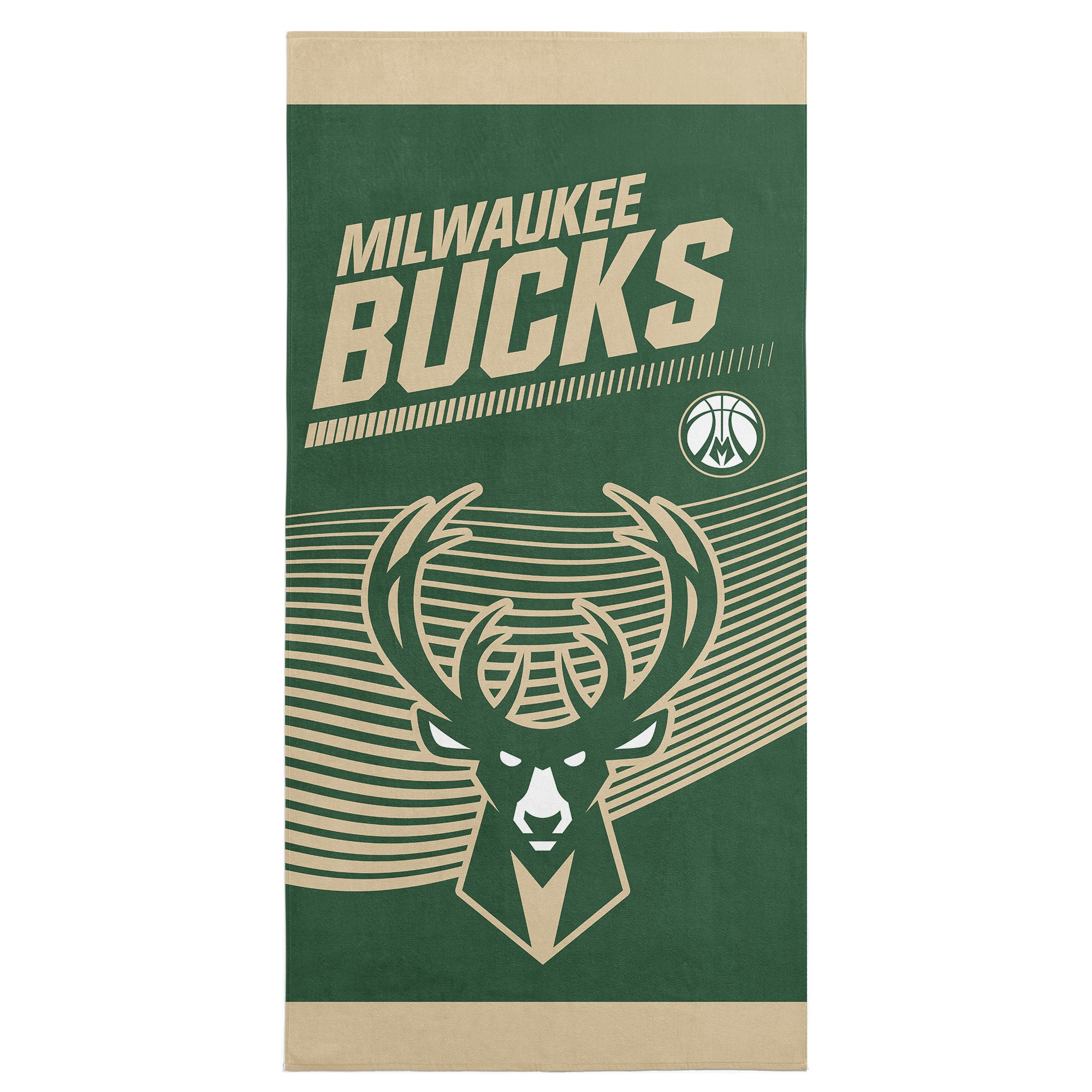 NBA Officially Licensed Milwaukee Bucks 30" x 60" Beach Towel