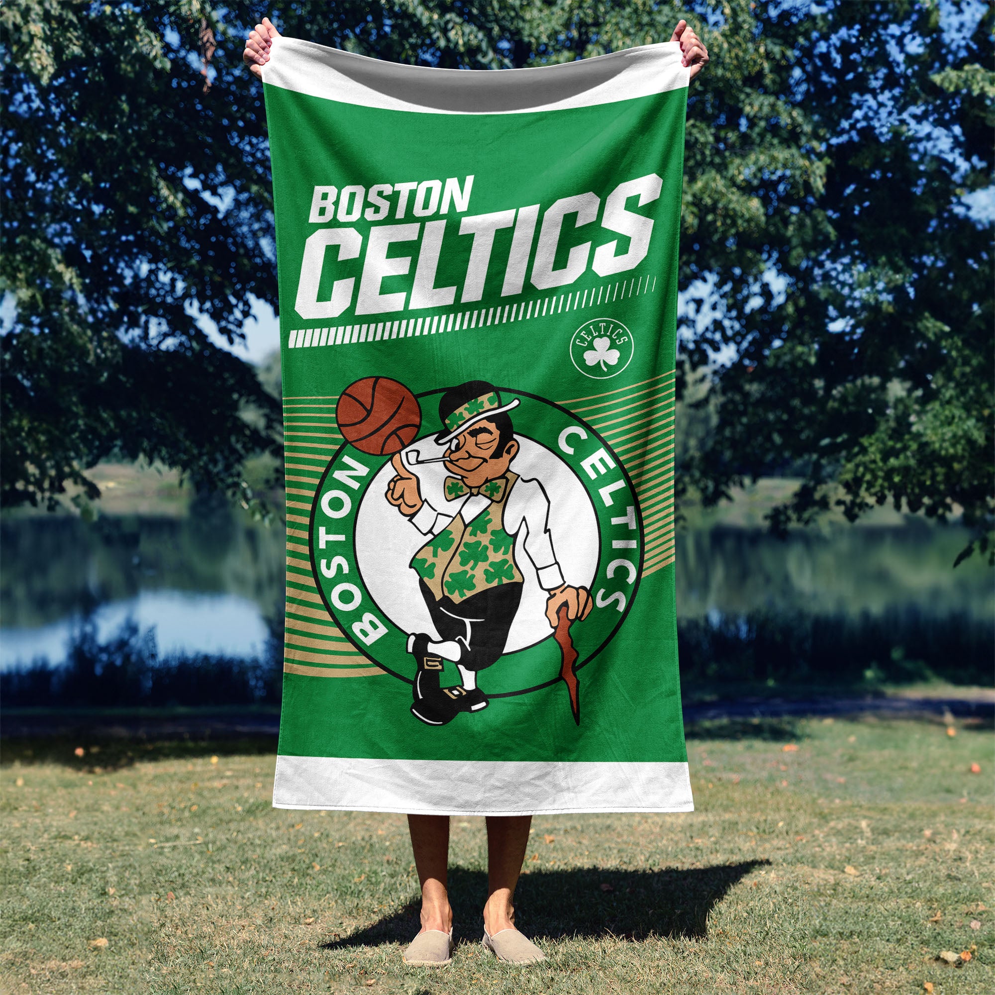 NBA Officially Licensed Boston Celtics 30" x 60" Beach Towel