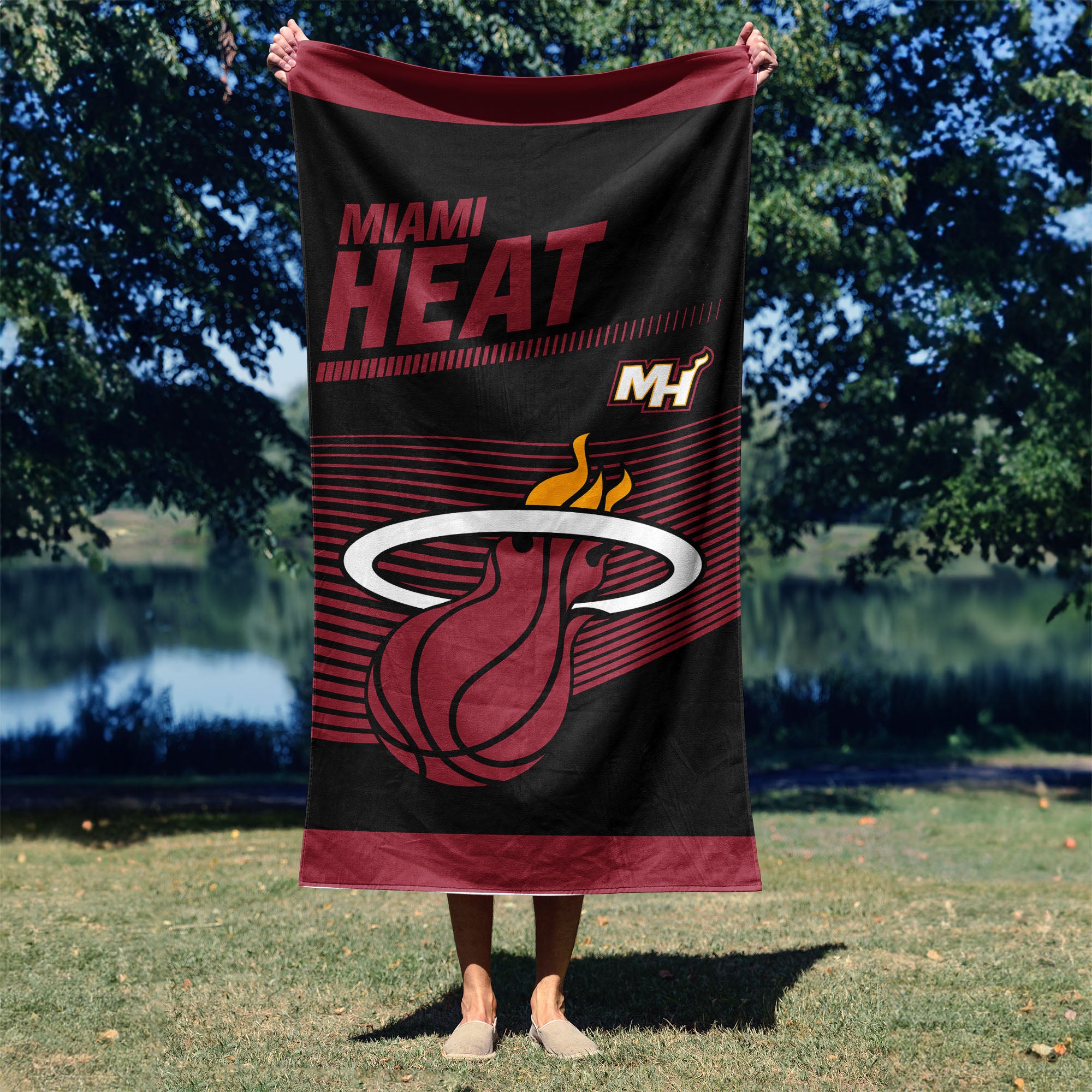 NBA Officially Licensed Miami Heat 30" x 60" Beach Towel
