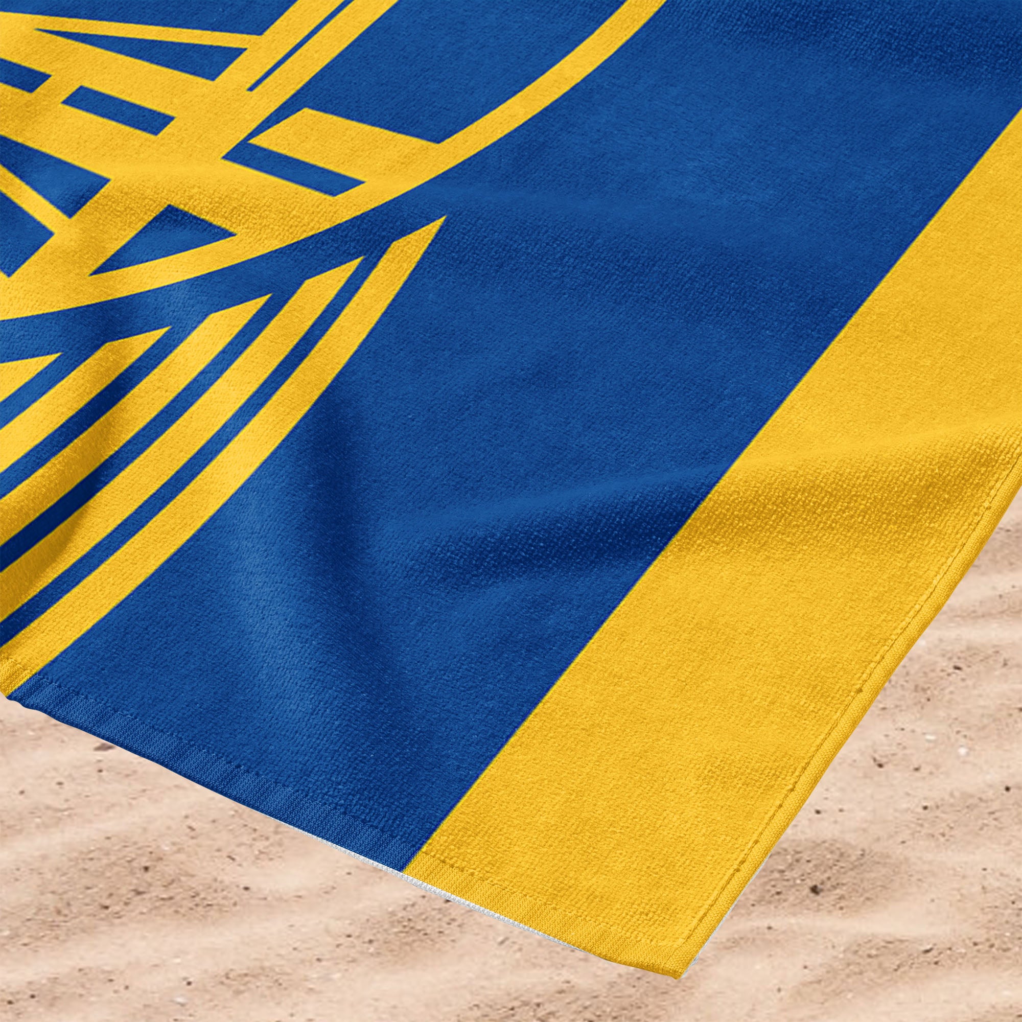 NBA Officially Licensed Golden State Warriors 30" x 60" Beach Towel