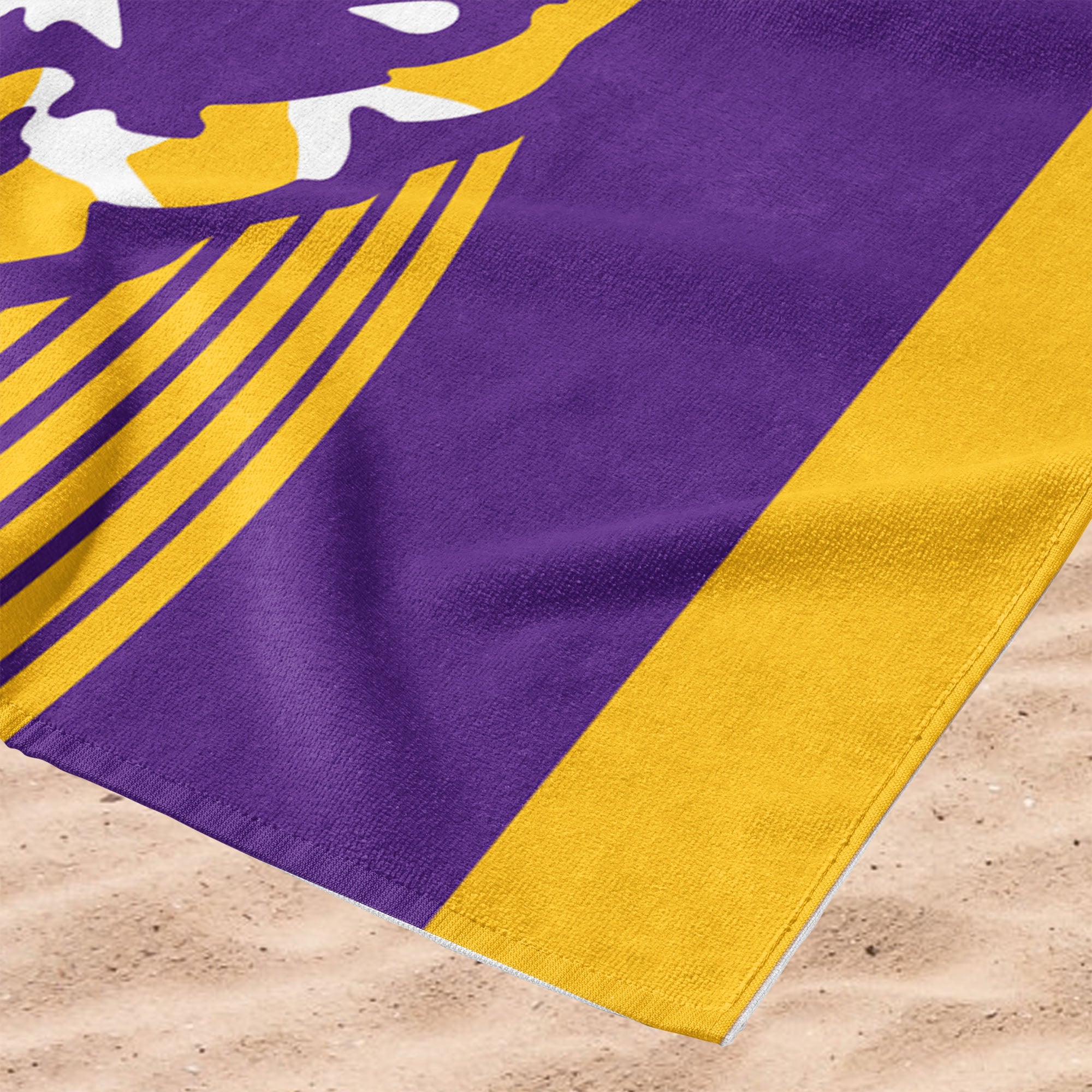 NCAA Officially Licensed LSU Tigers 30" x 60" Beach Towel