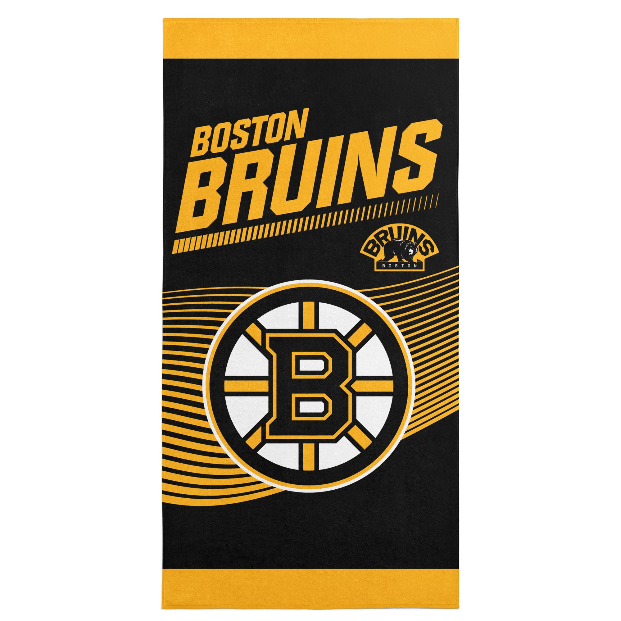 NHL Officially Licensed Boston Bruins 30" x 60" Beach Towel