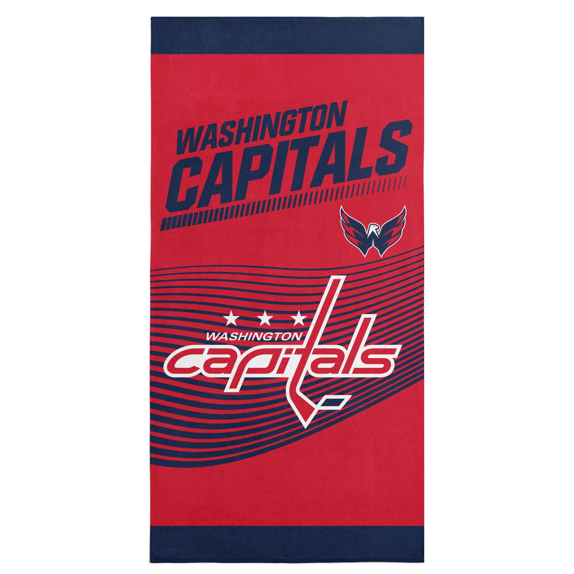 NHL Officially Licensed Washington Capitals 30" x 60" Beach Towel