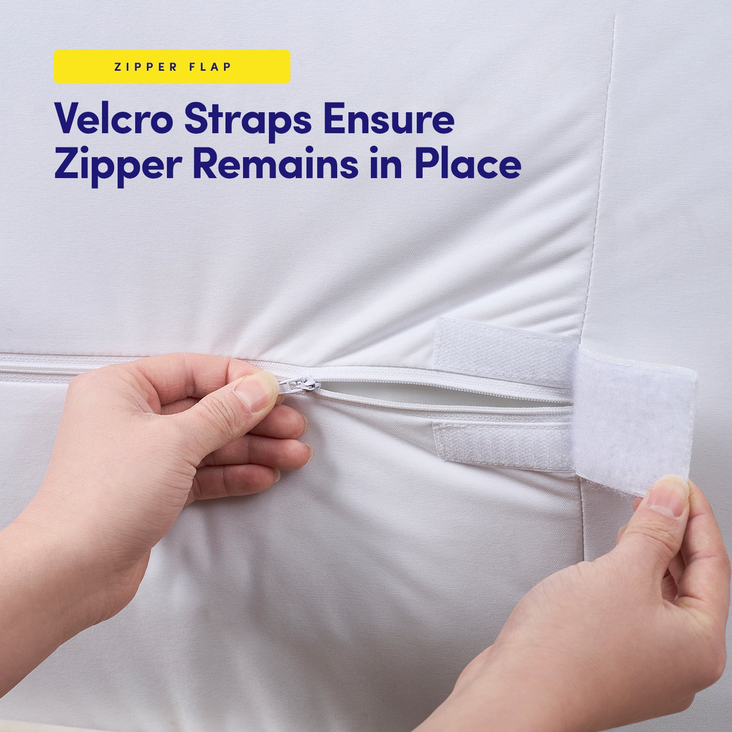 Mattress Encasement 100% Waterproof, Bed Bug Proof, Zippered Protector