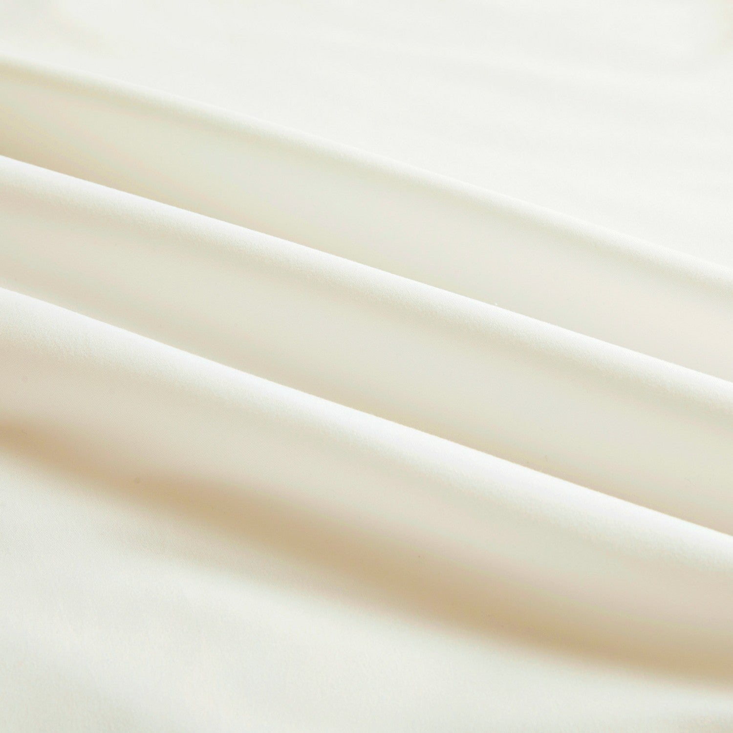 400Tc Made In Egypt Percale Cotton Bed Sheet Set Ivory Fabric