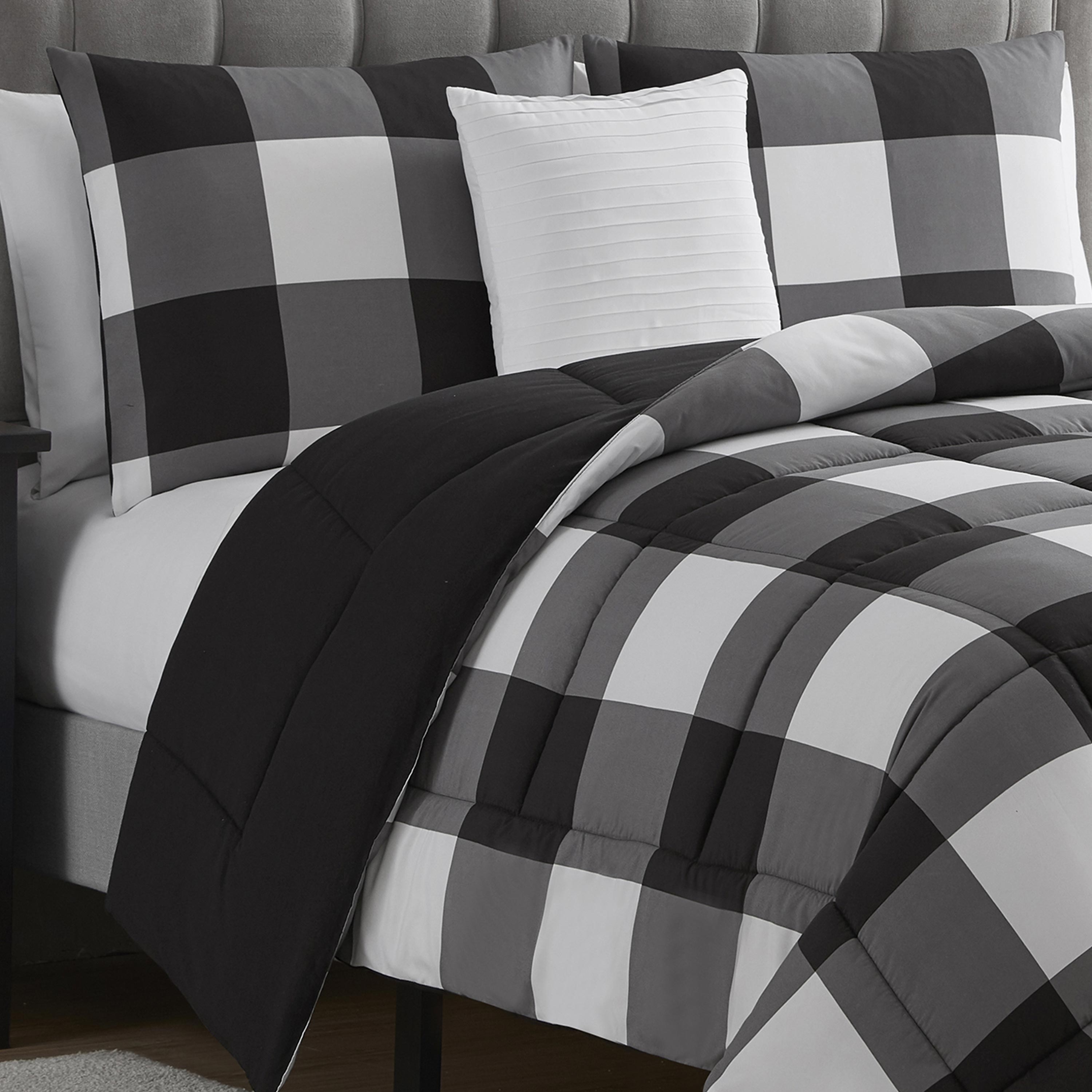 Buffalo Check 4-Piece Reversible Comforter Set