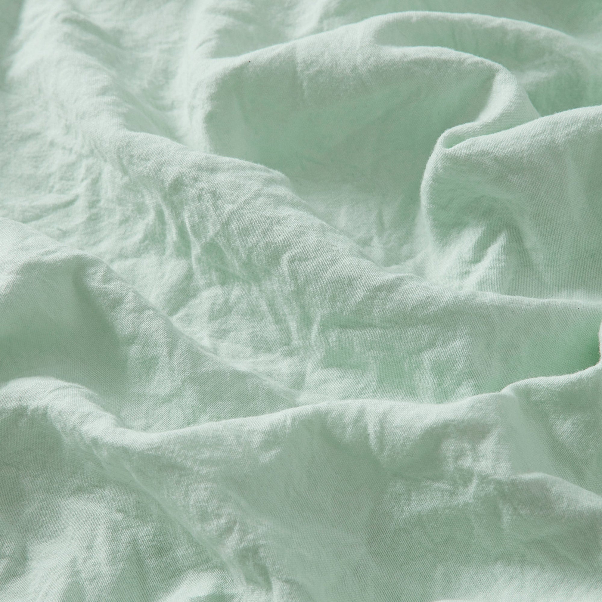 Washed Crinkled Full 4-Piece Sheet Set