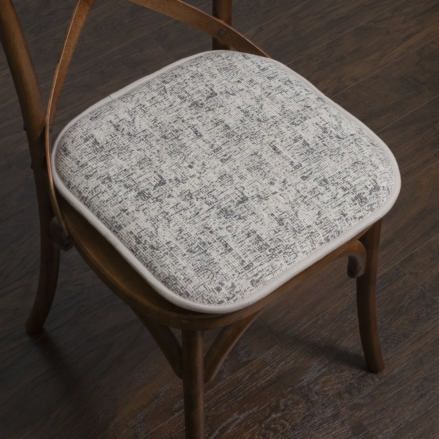 Broadway Chair Cushion Set Black White - Chair