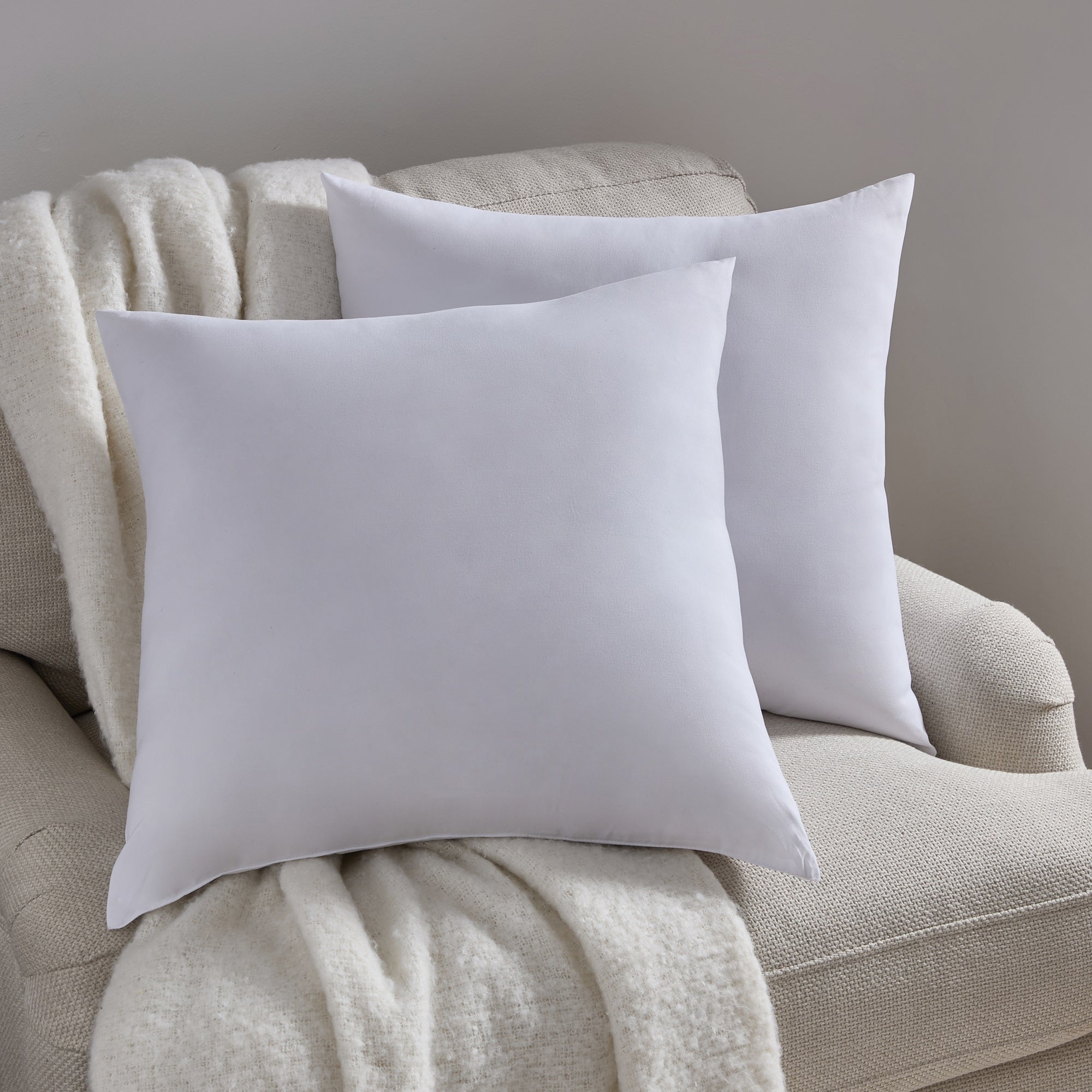 Down Alternative Throw Pillow Inserts, Various Sizes