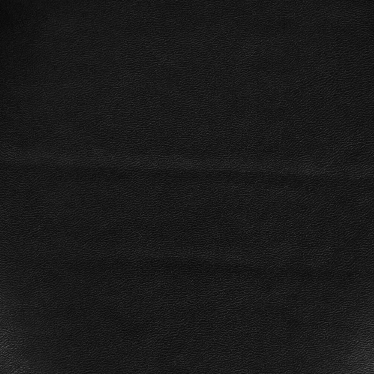 Faux Leather U Shape Chair Cushion Set Black - Fabric