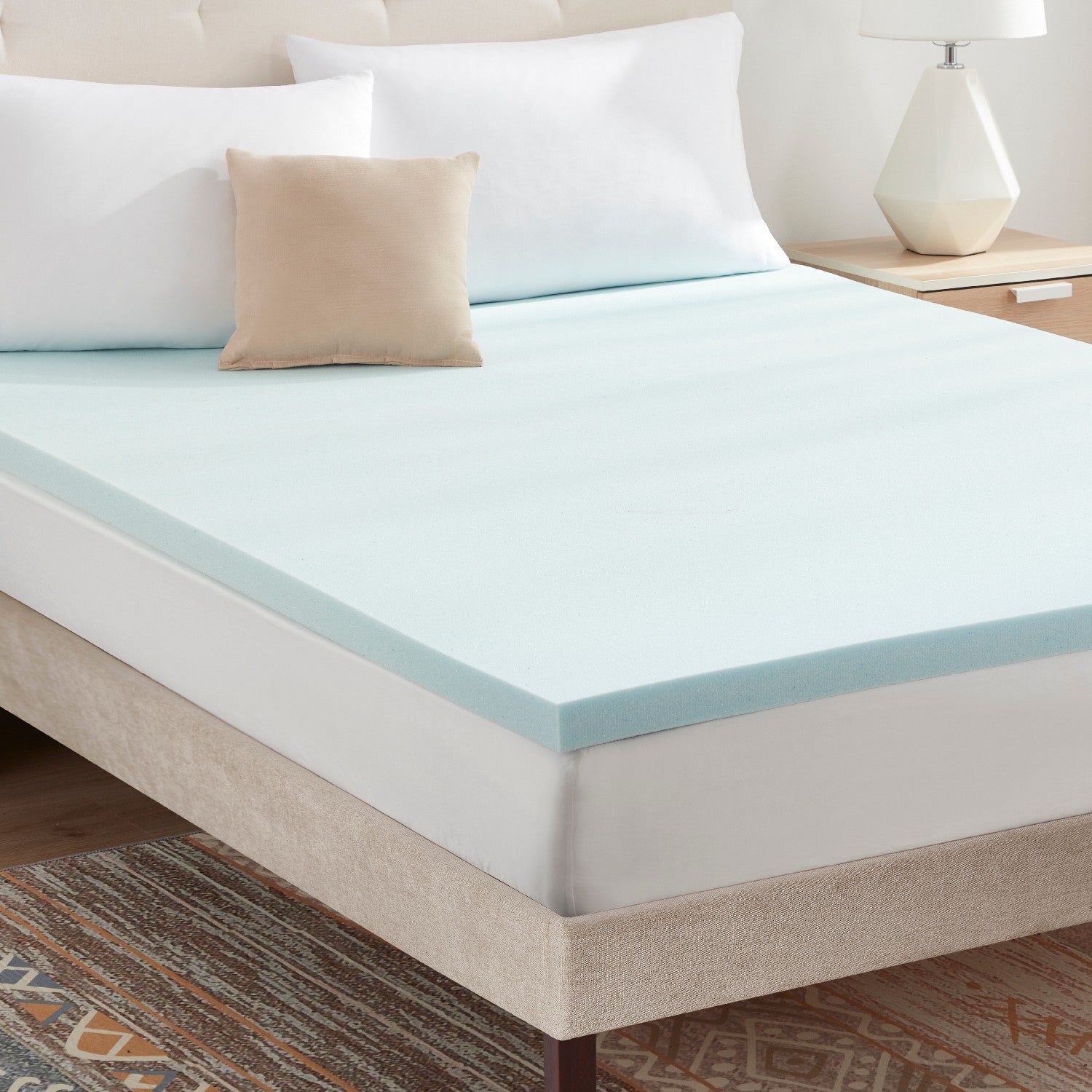 Gel Memory Foam Mattress Topper