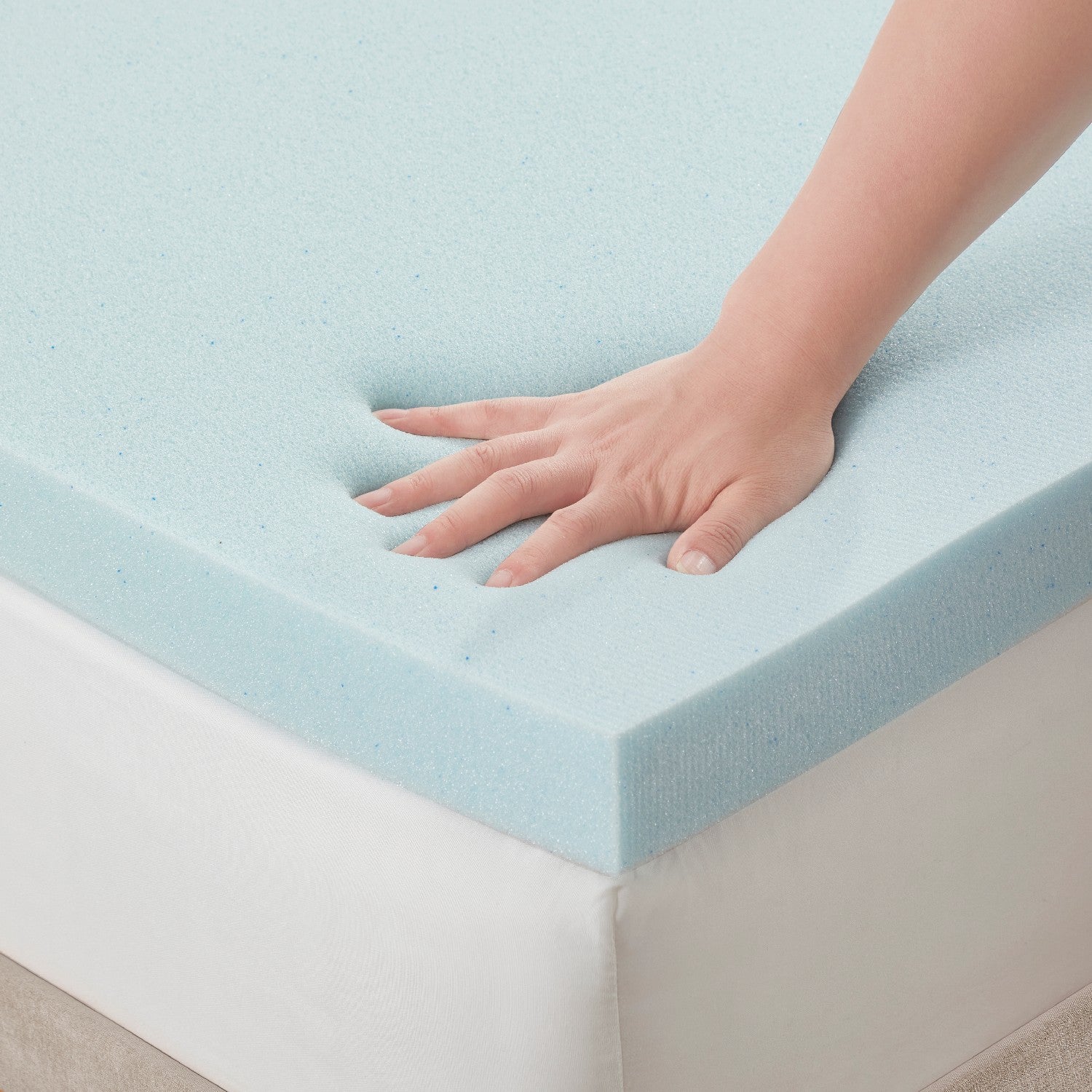Gel Memory Foam Mattress Topper