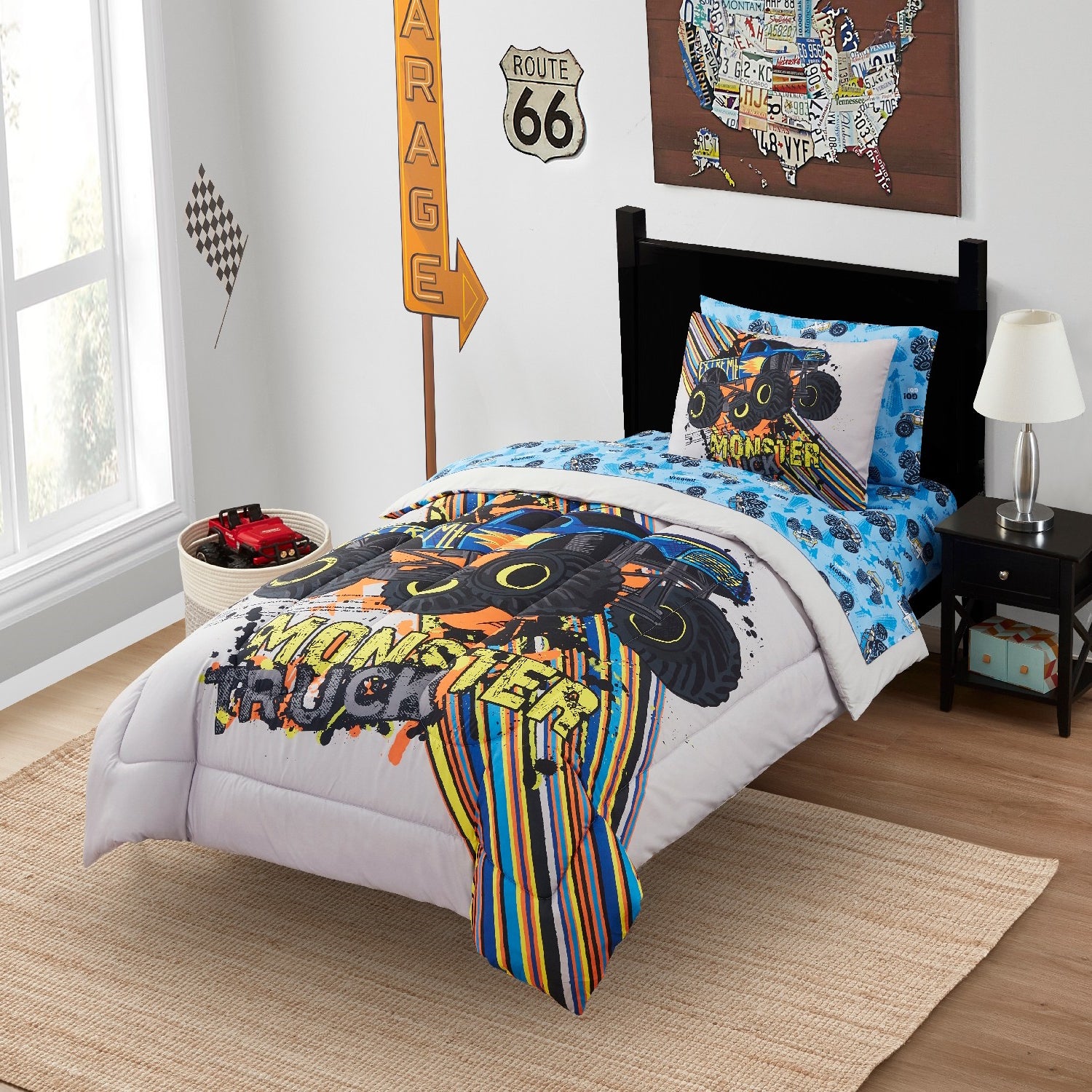 Printed Kids Bed in a Bag Set