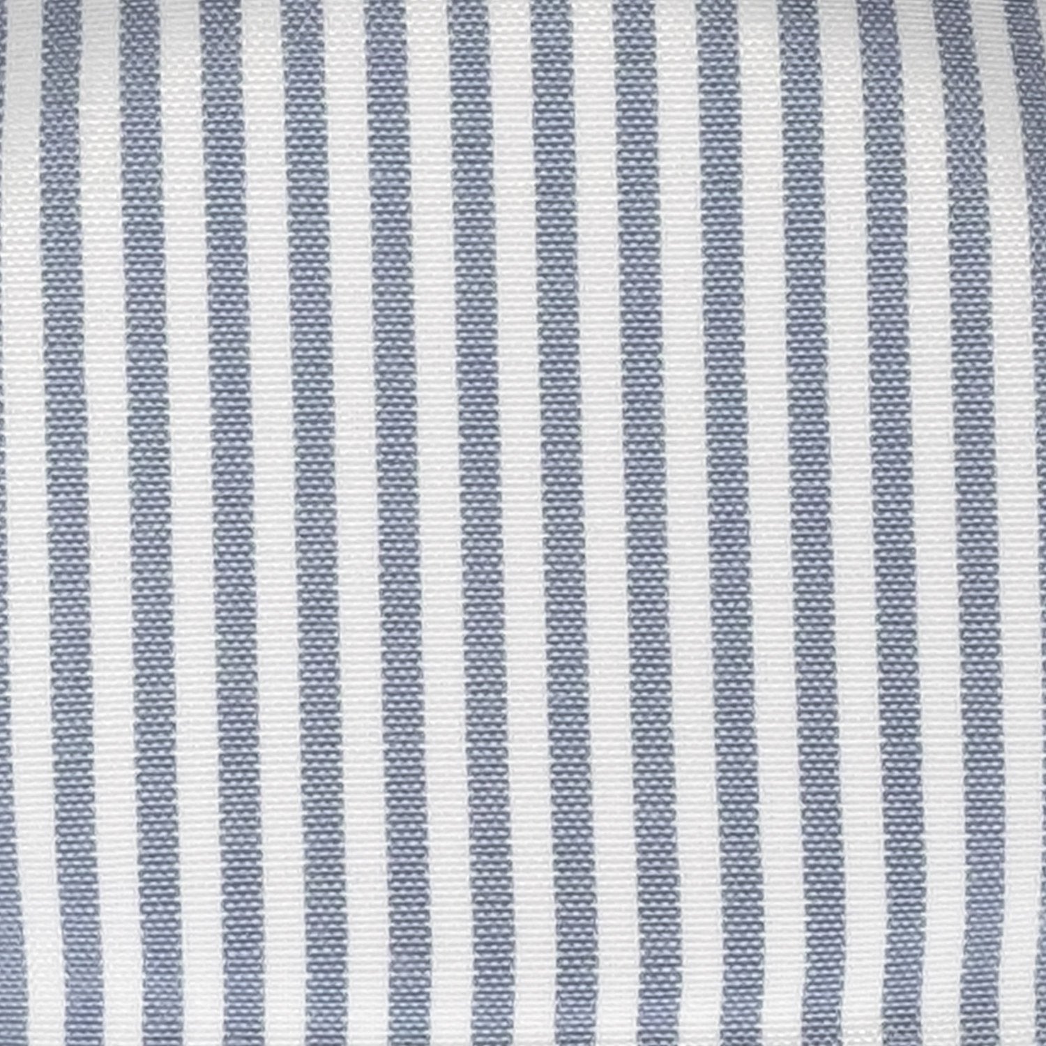 Pinstripe U-Shape Chair Cushion Set Blue - Fabric