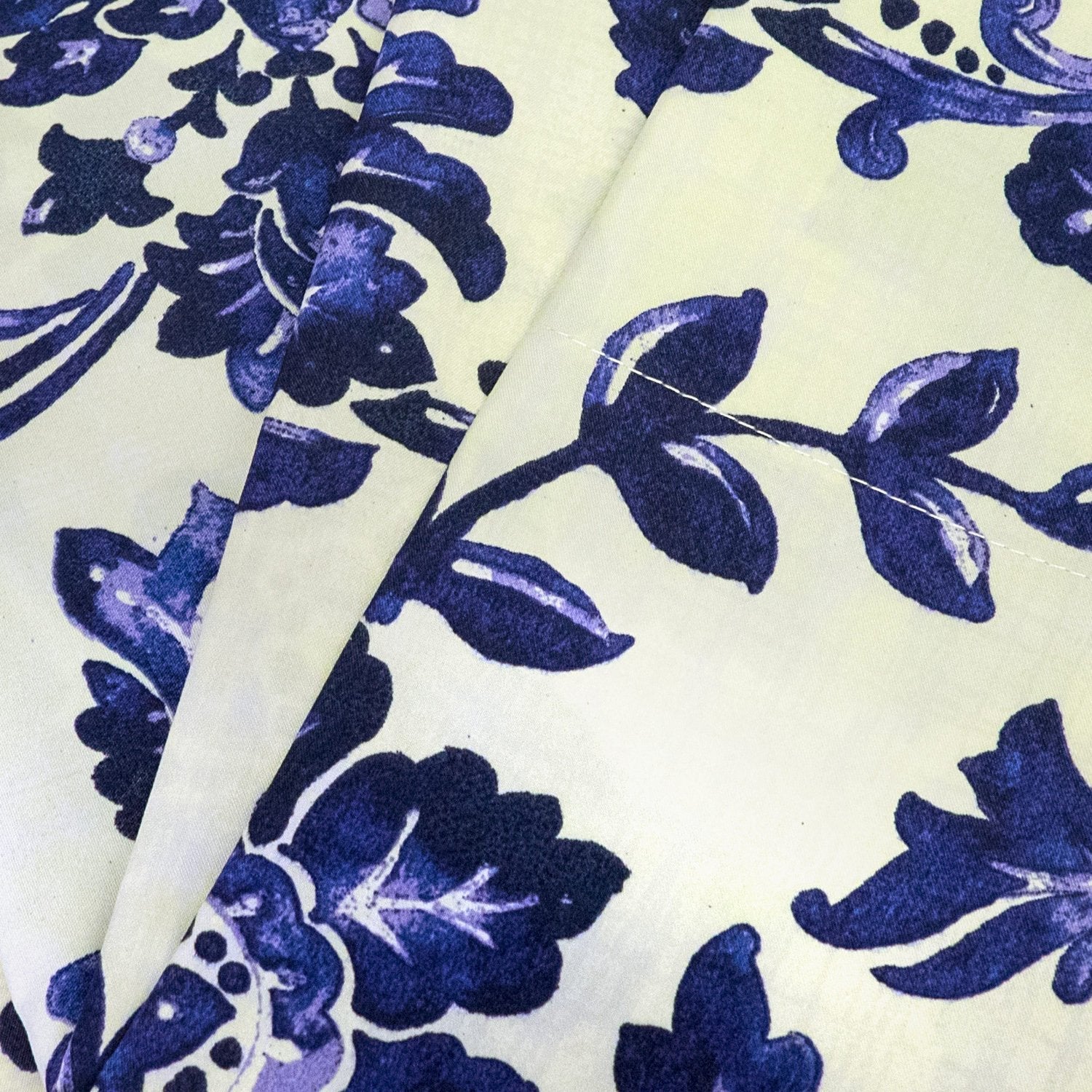 Classic 4-Piece Bed Sheet Set (Tuscany Floral) - Fabric