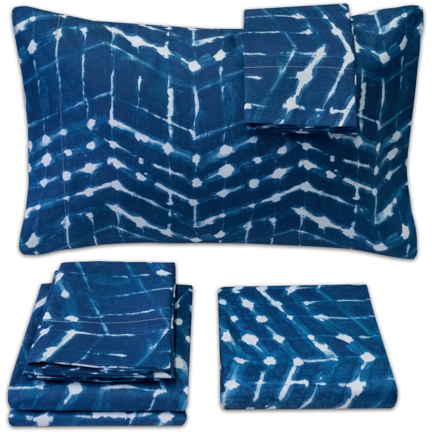 Deluxe 6-Piece Bed Sheet Set (Monroe) - Set