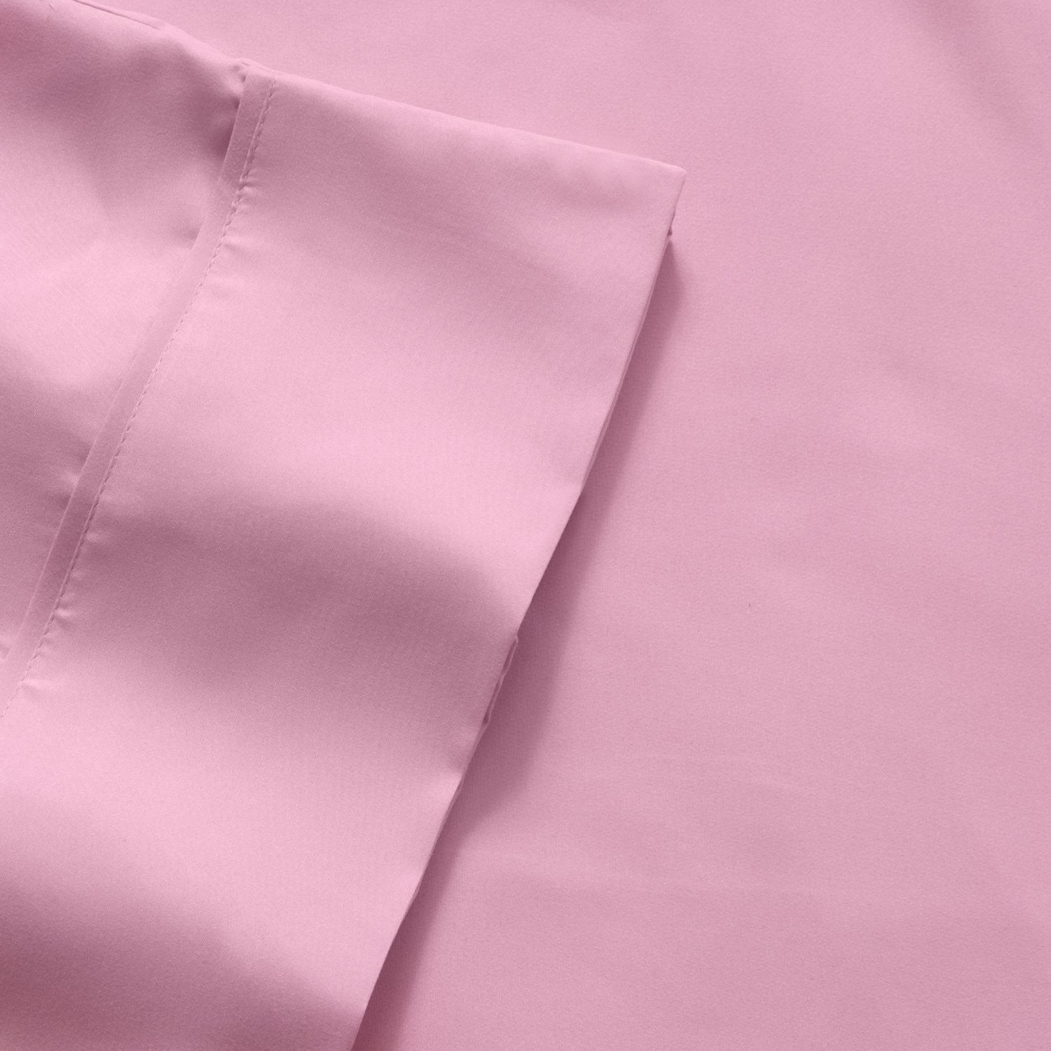 Deluxe 6-Piece Bed Sheet Set (Pink) - Fabric