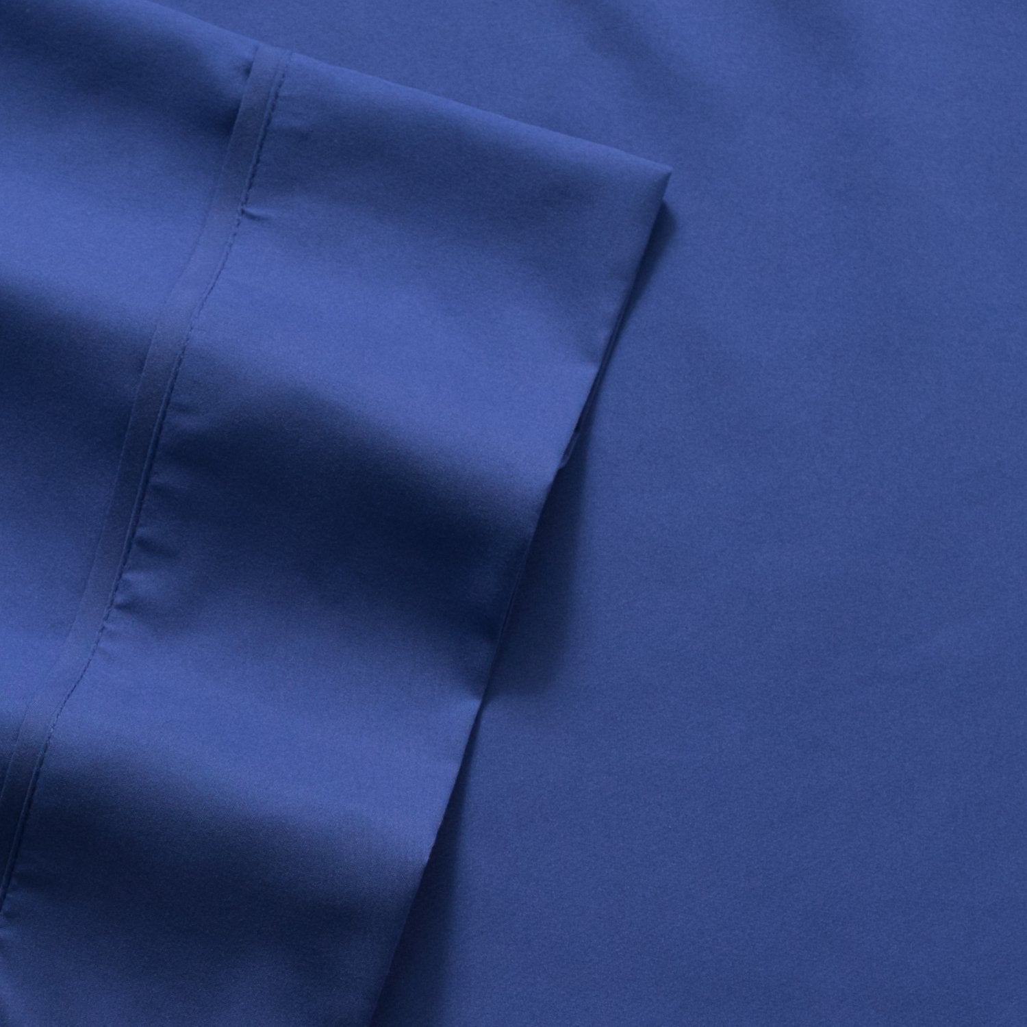 Deluxe 6-Piece Bed Sheet Set (Royal Blue) - Fabric