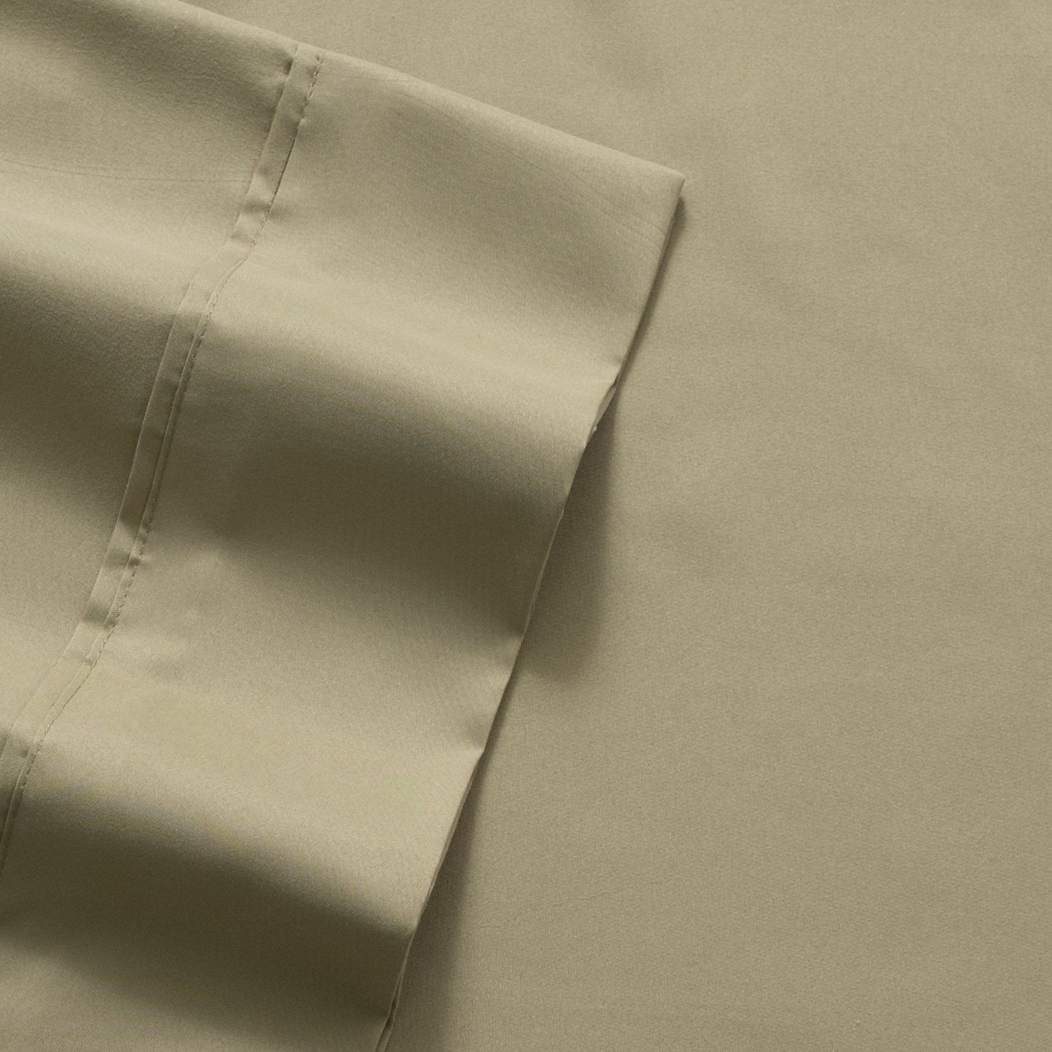 Deluxe 6-Piece Bed Sheet Set (Sage) - Fabric