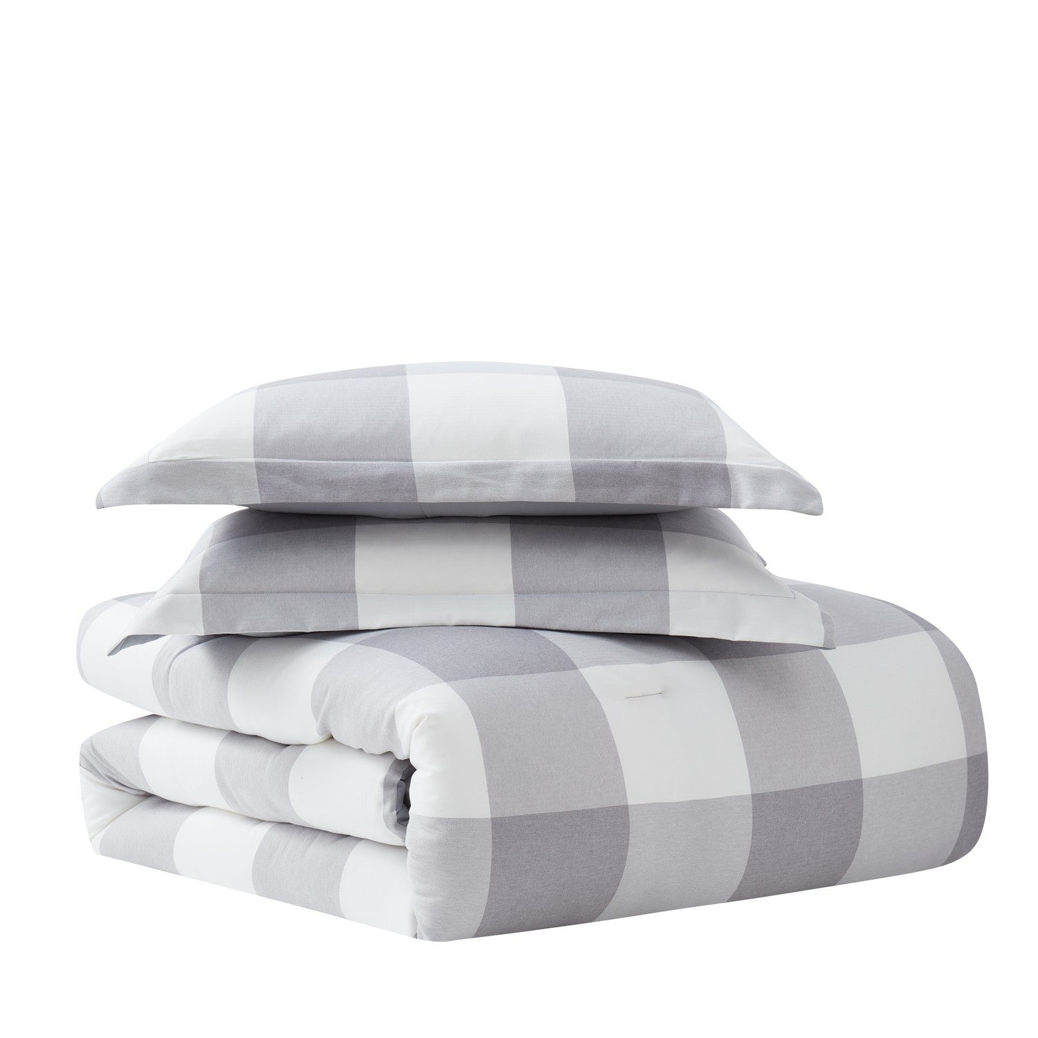 Herringbone 7-Piece Bed In A Bag Set Buffalo Check Fold