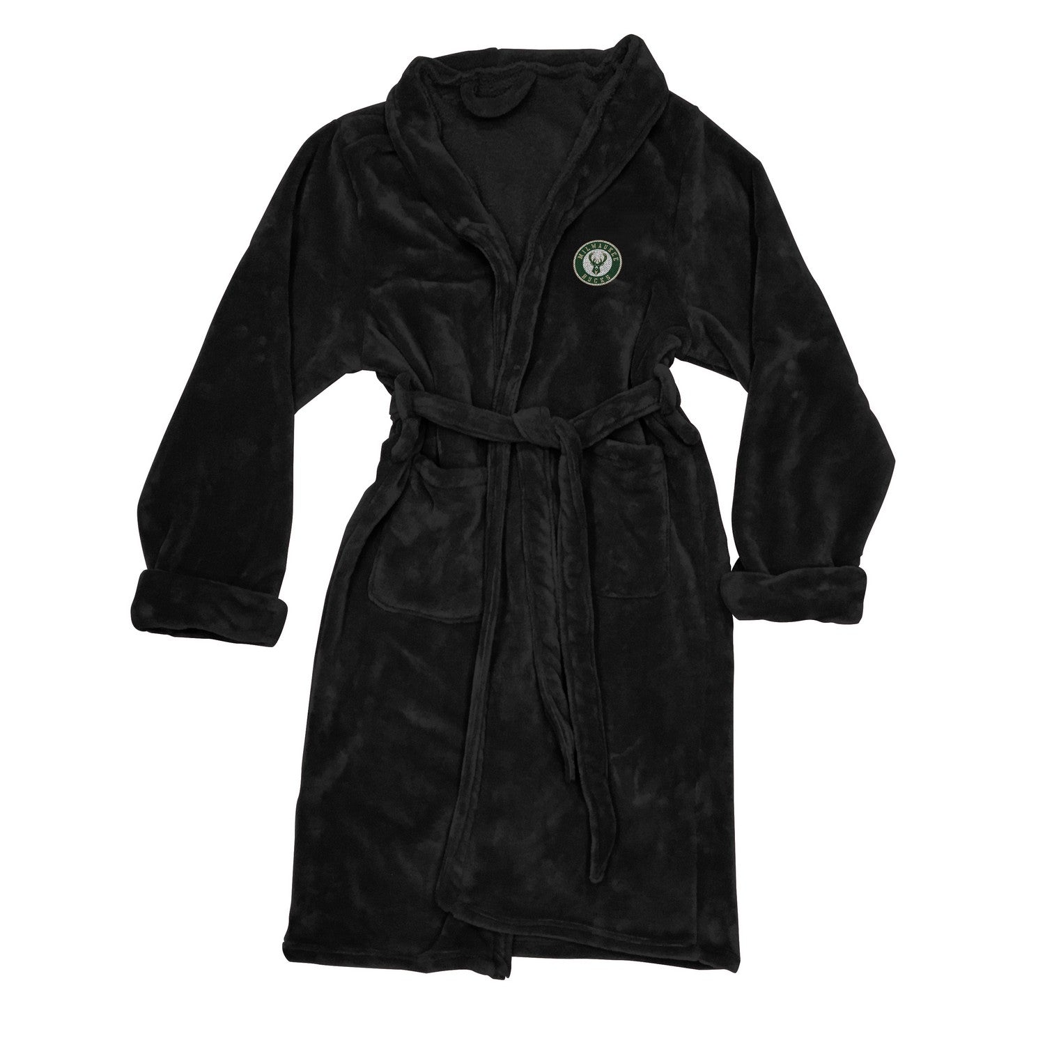 NBA Mens Bathrobe Milwaukee Bucks Flat