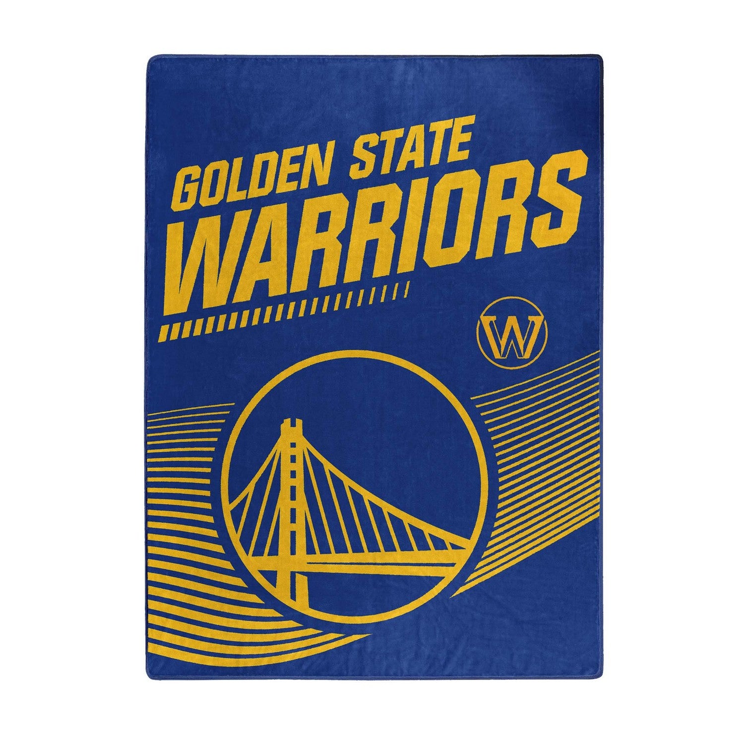 NBA Raschel Throw Blanket Golden State Warriors Open Blanket