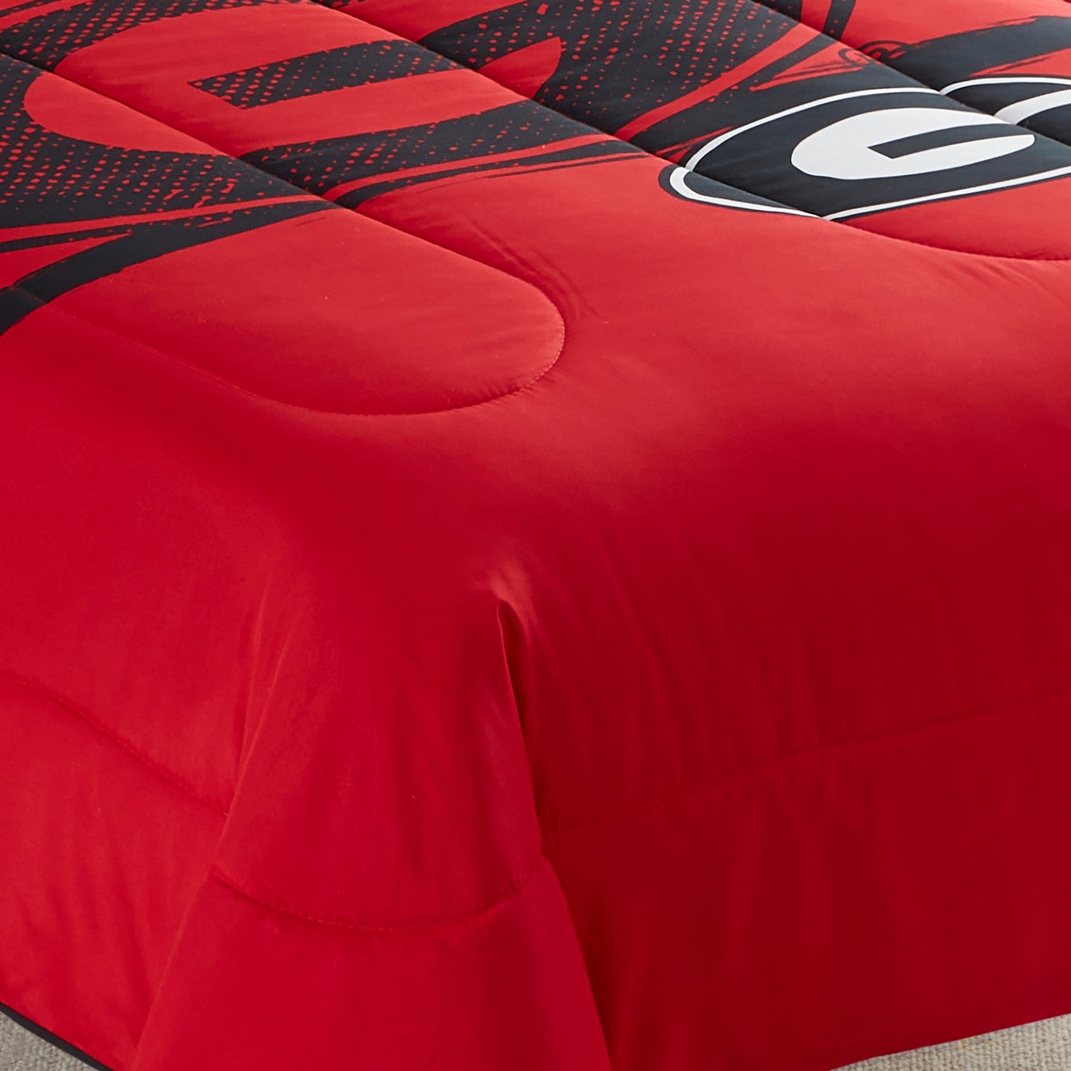 NCAA Comforter Sham Set Georgia Bulldogs Zoom