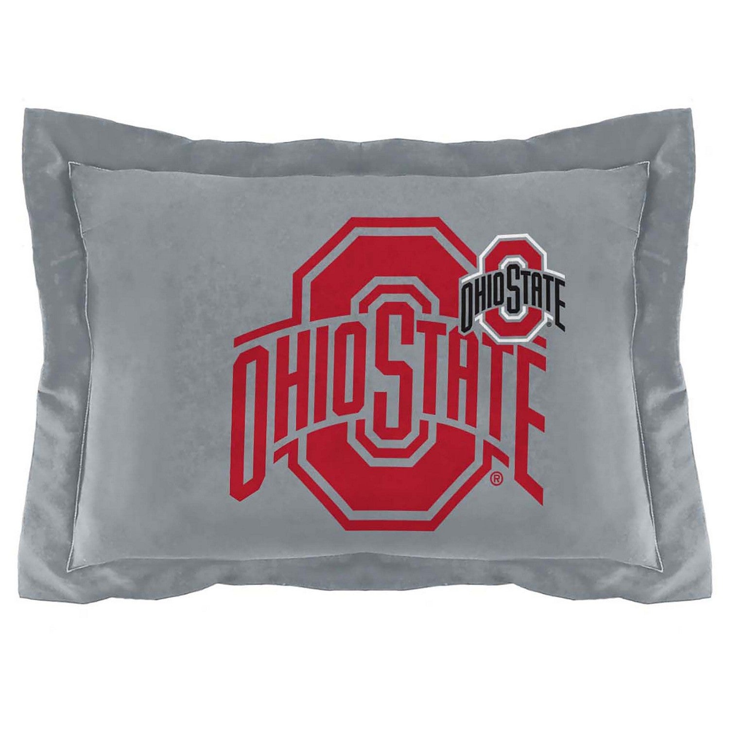 NCAA Comforter Sham Set Ohio State Buckeyes Sham