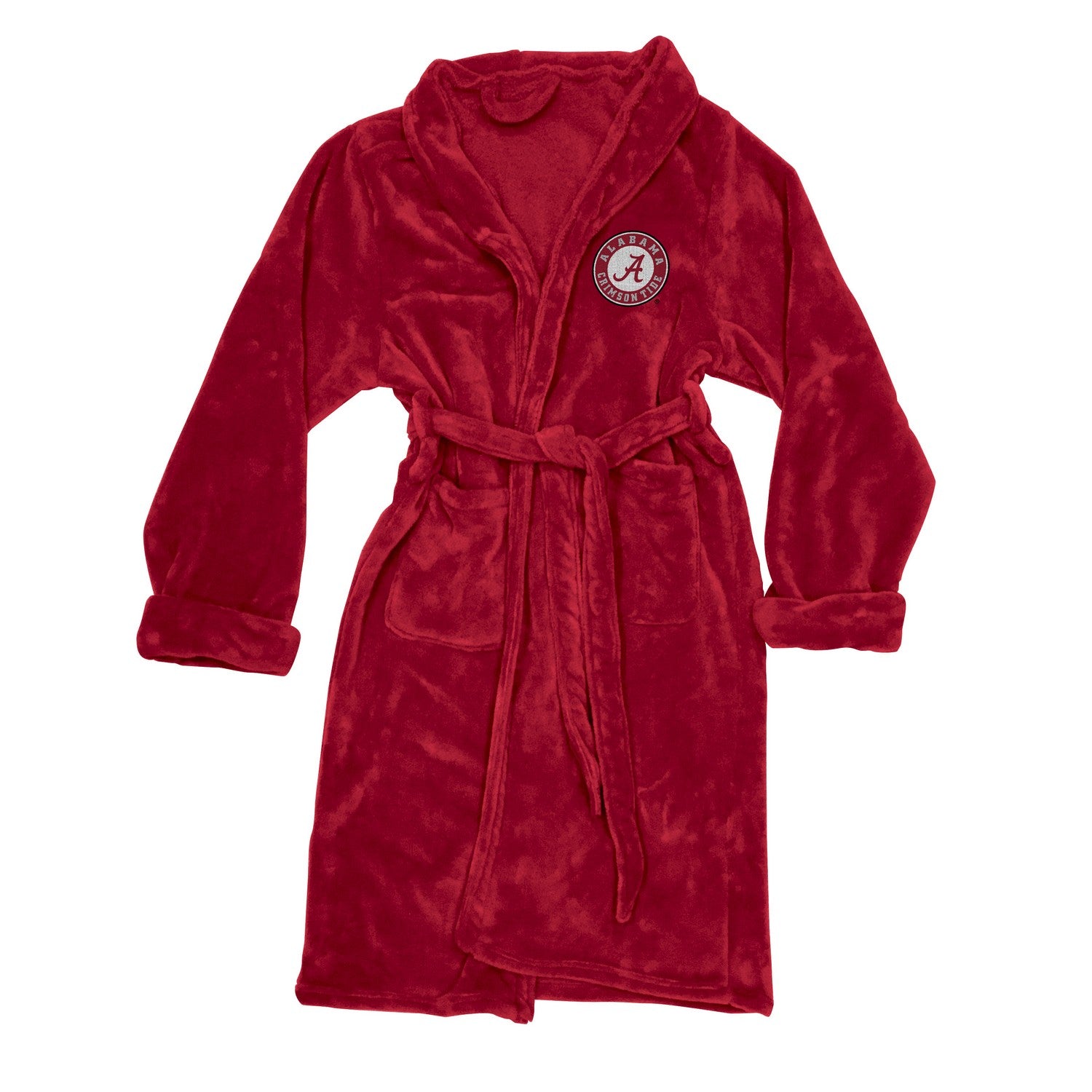 NCAA Mens Bathrobe Alabama Crimson Tide Flat