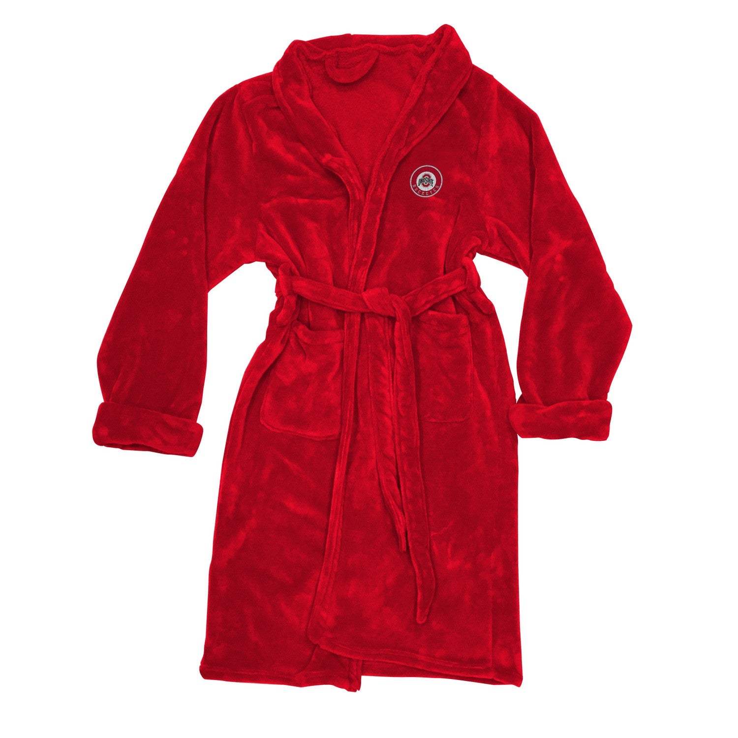 NCAA Mens Bathrobe Ohio State Buckeyes Flat