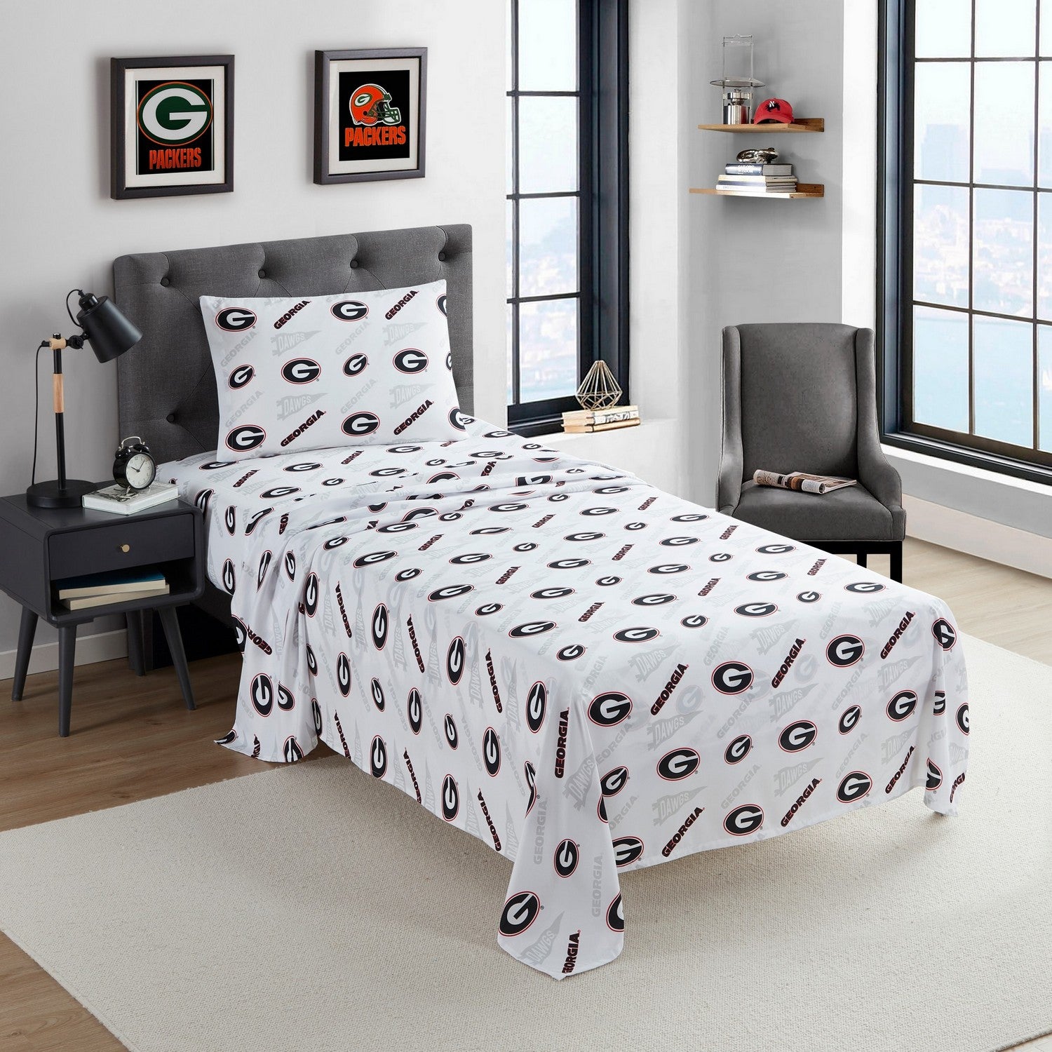 NCAA Sheet Set Georgia Bulldogs Main