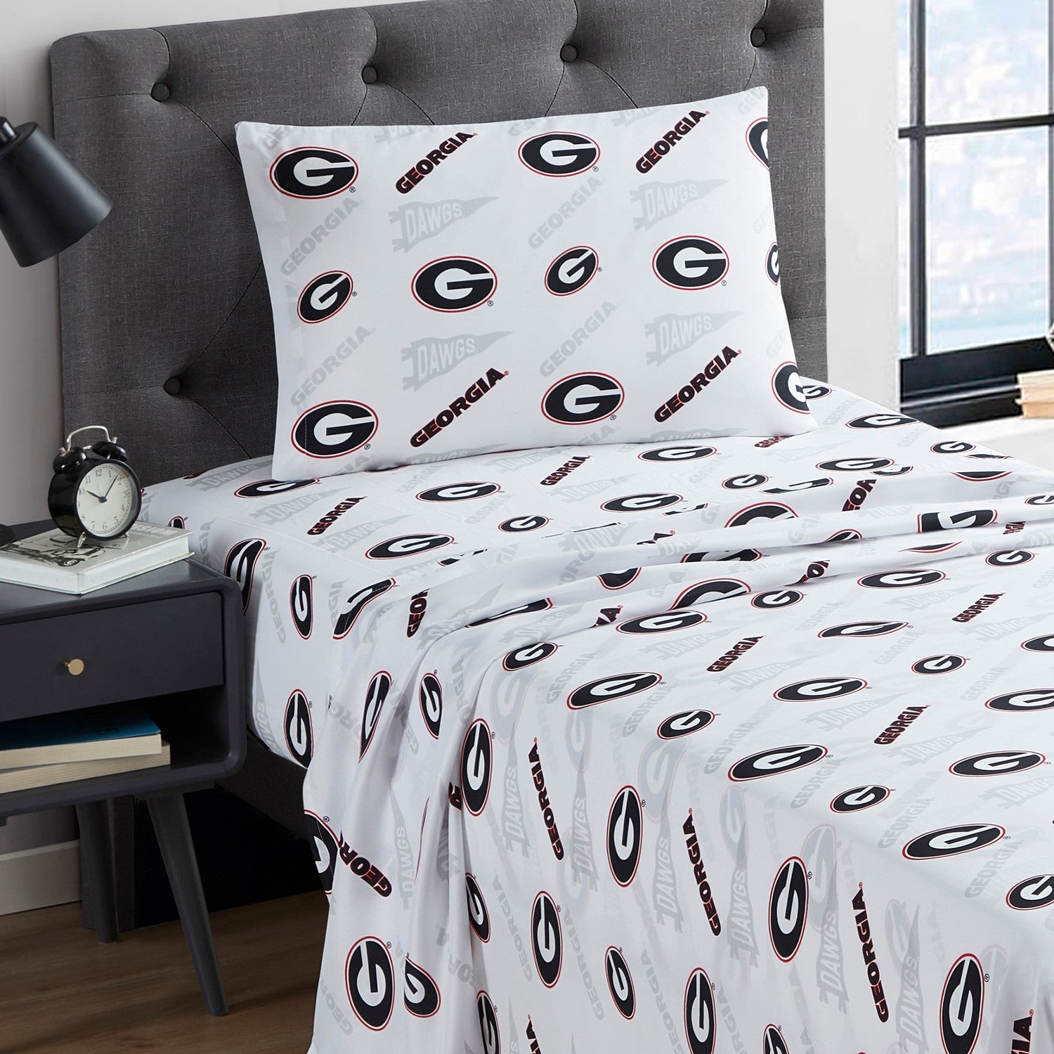 NCAA Sheet Set Georgia Bulldogs Zoom