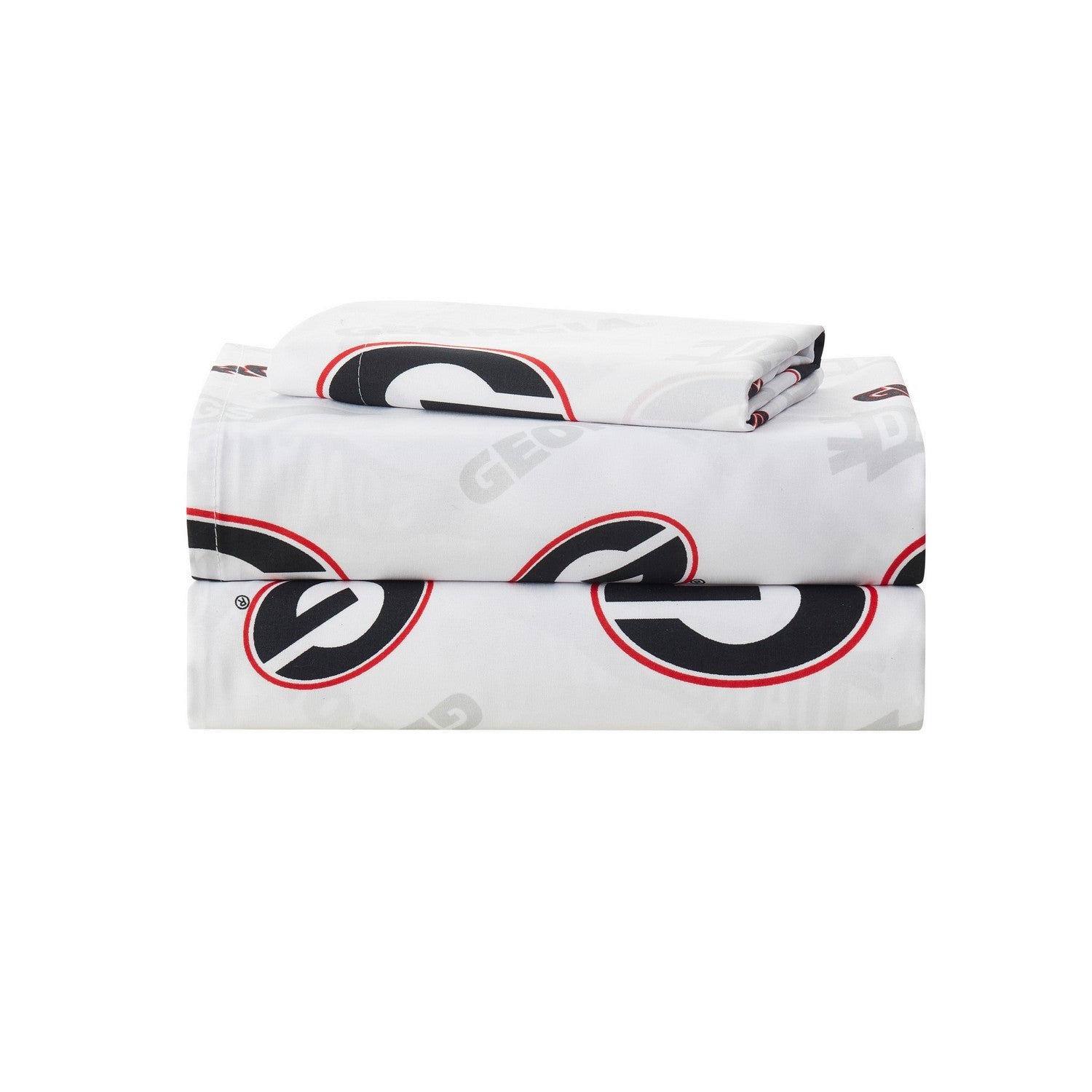 NCAA Sheet Set Georgia Bulldogs Folded