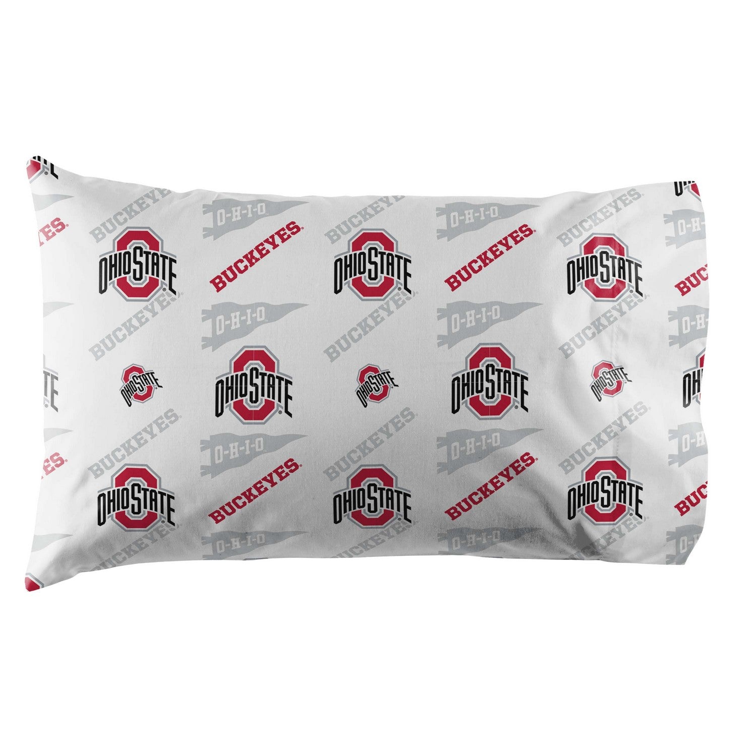 NCAA Sheet Set Ohio State Buckeyes Pillowcase