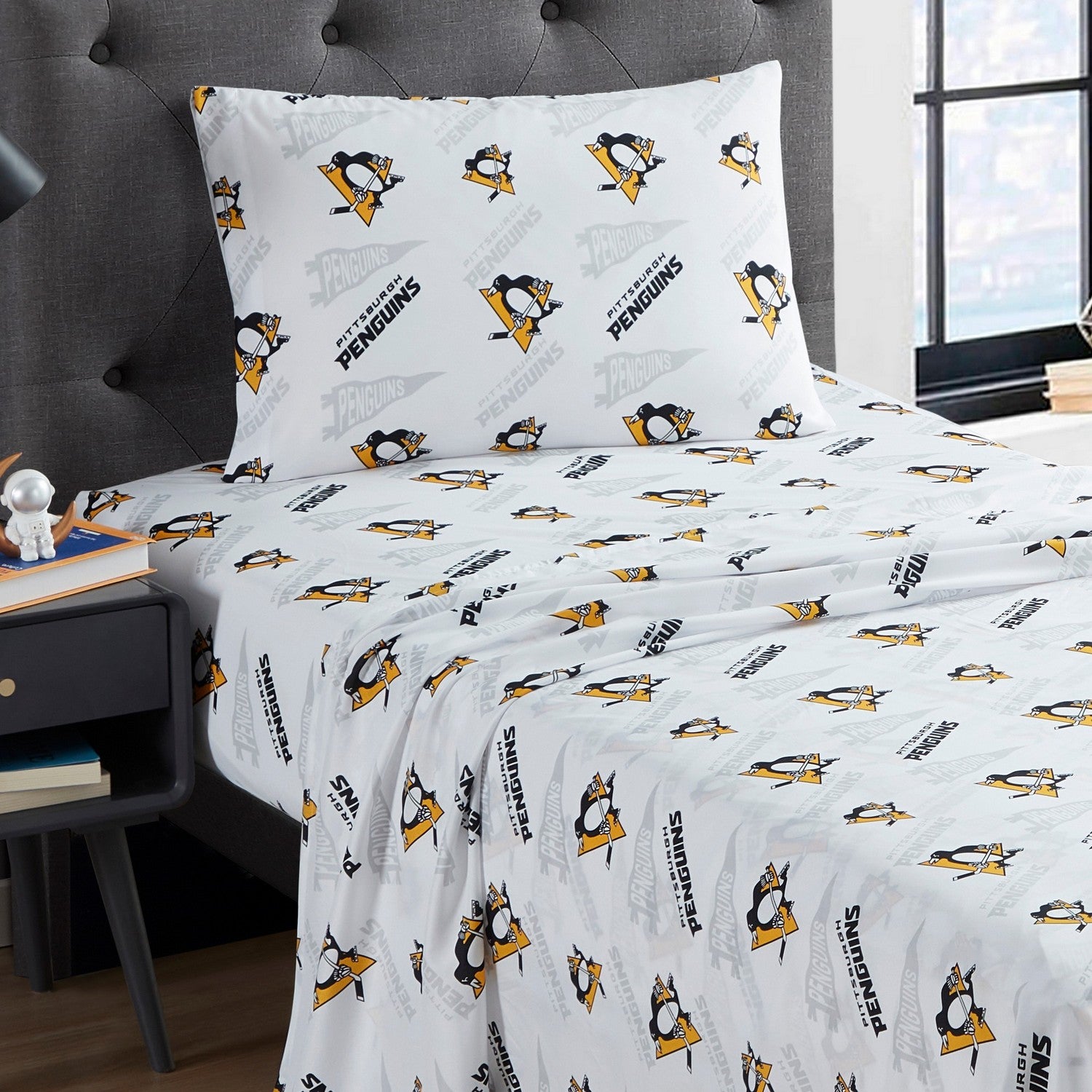 NHL Sheet Set Pittsburgh Penguins Zoom