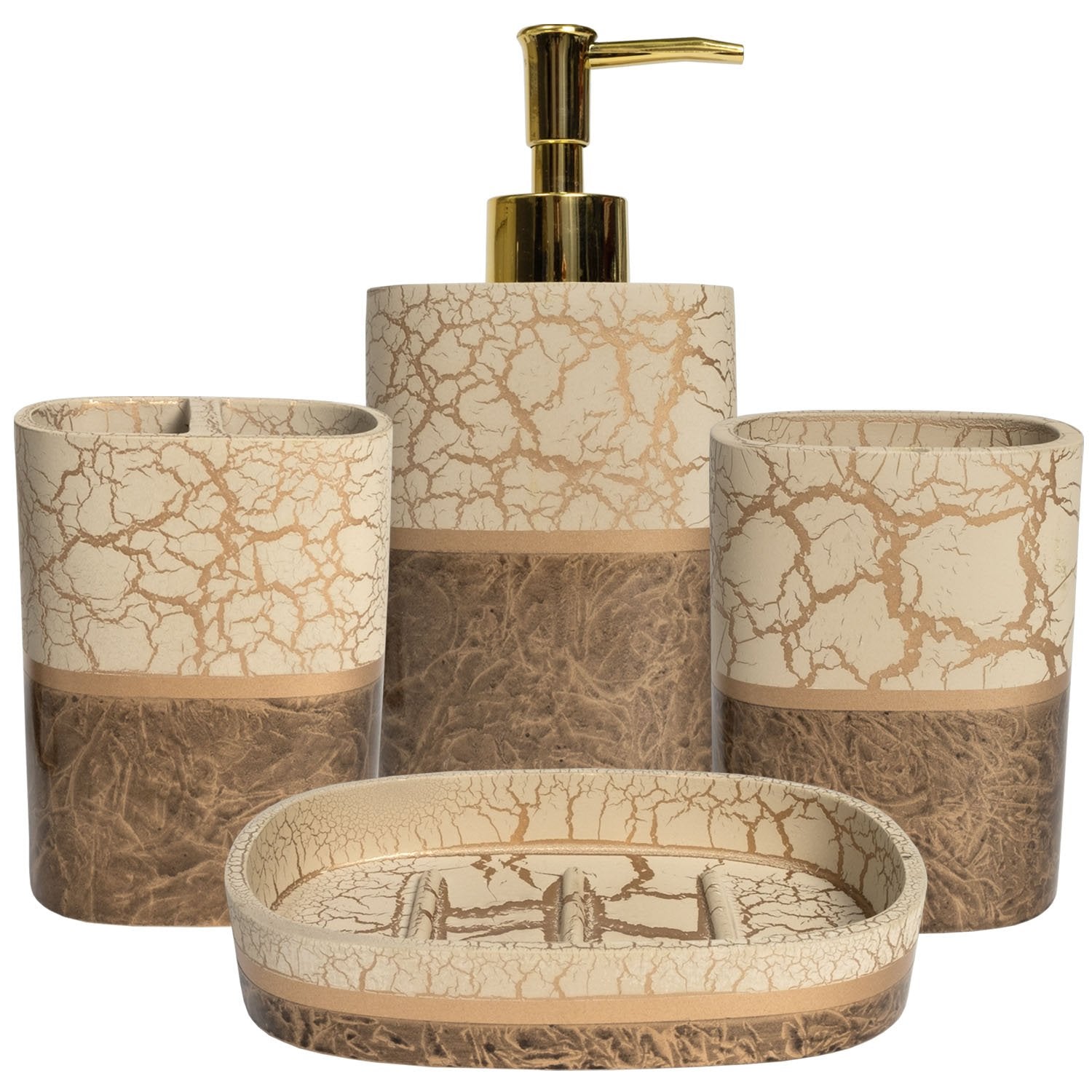 Parker Bathroom Accessory Set 4-Piece Set