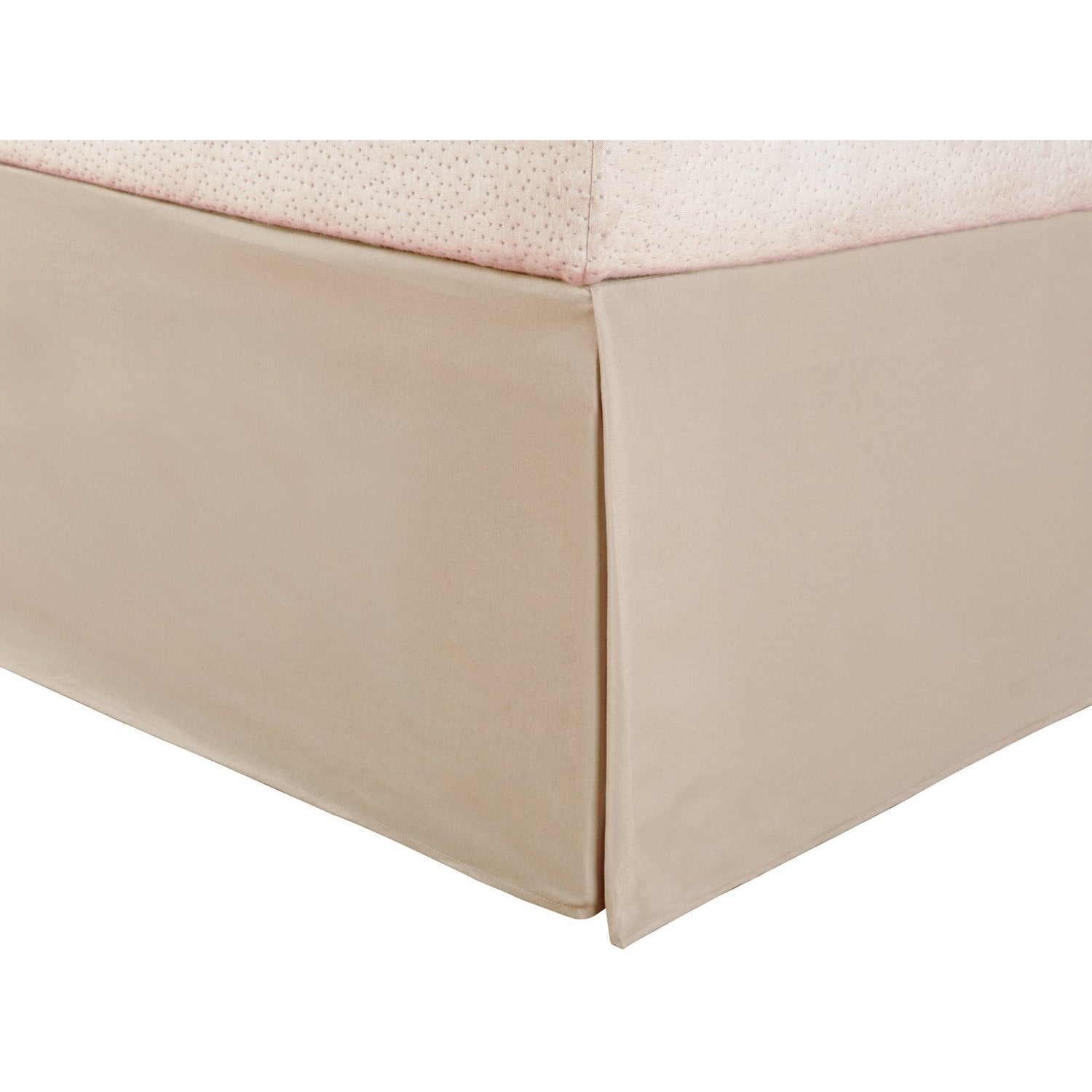 Premium Quality Basic Bed Skirt - Beige