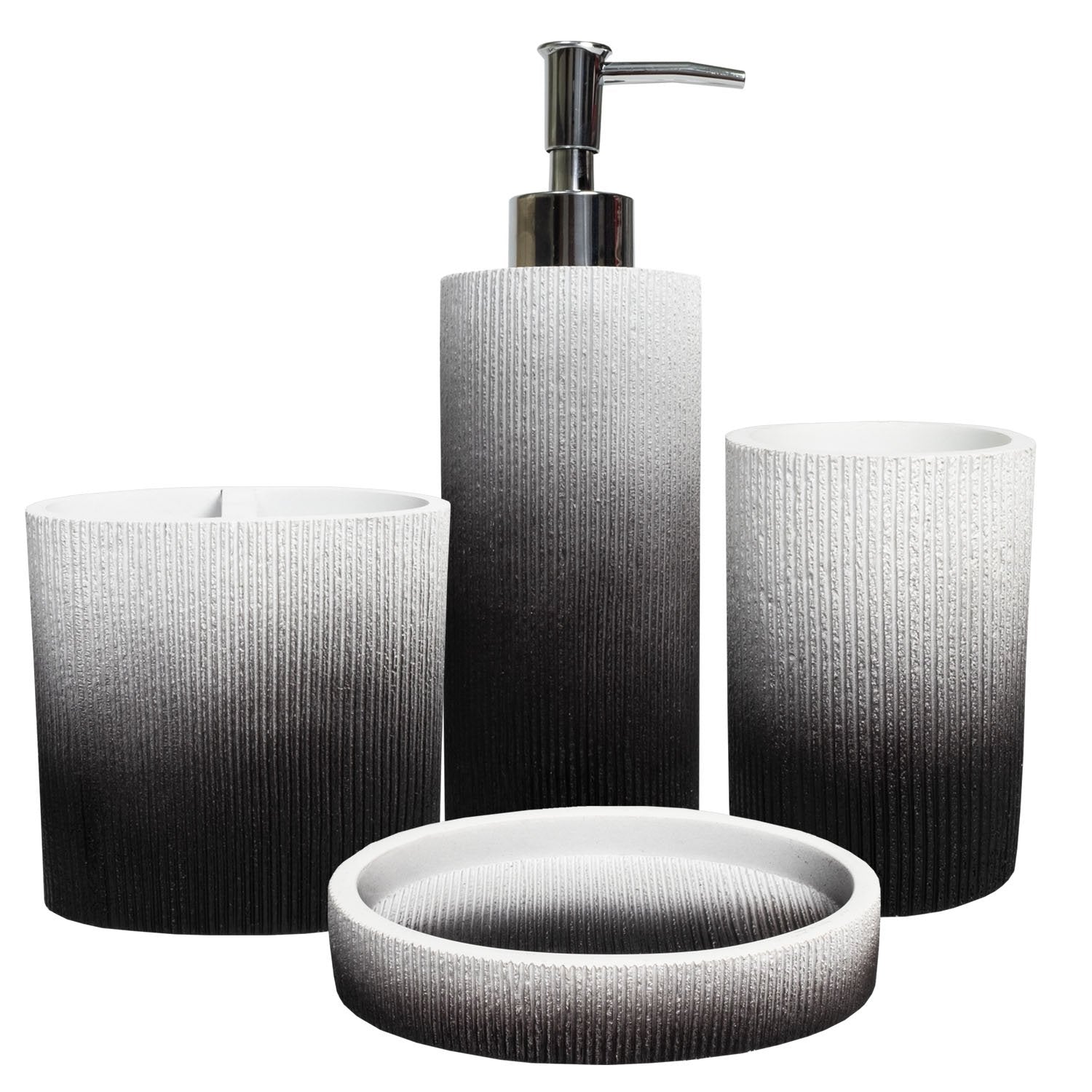 Urbana Bathroom Accessory Set 4-Piece Set